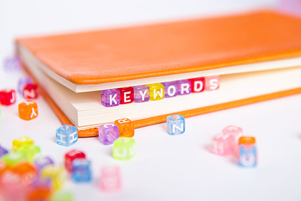 Book with dice in it spelling keyword